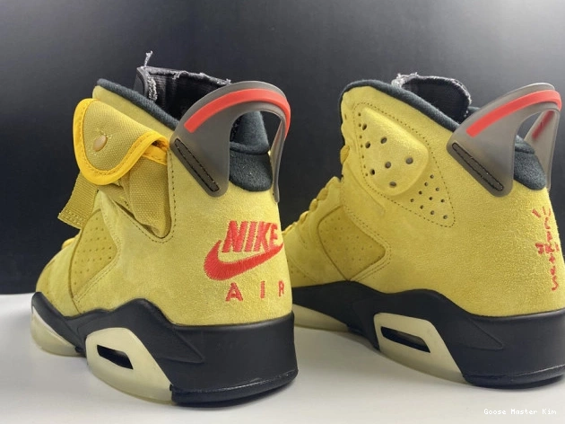 6 TRAVIS JORDAN AIR X SCOTT YELLOW CN1084-300 0725